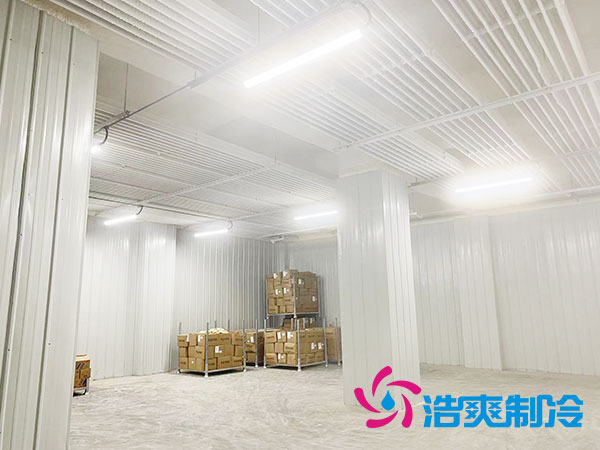 北海果蔬冷庫噴涂造價多少錢？-浩爽制冷